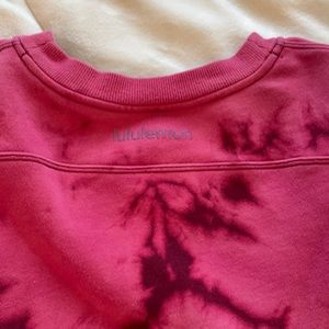 Lulu lemon tie dye sweatshirt
